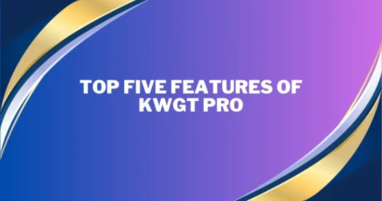 top five features of kwgt pro