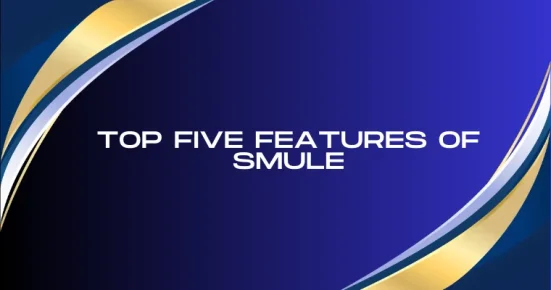 top five features of smule
