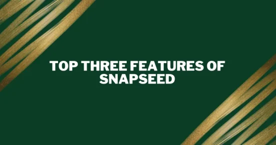 top three features of snapseed 